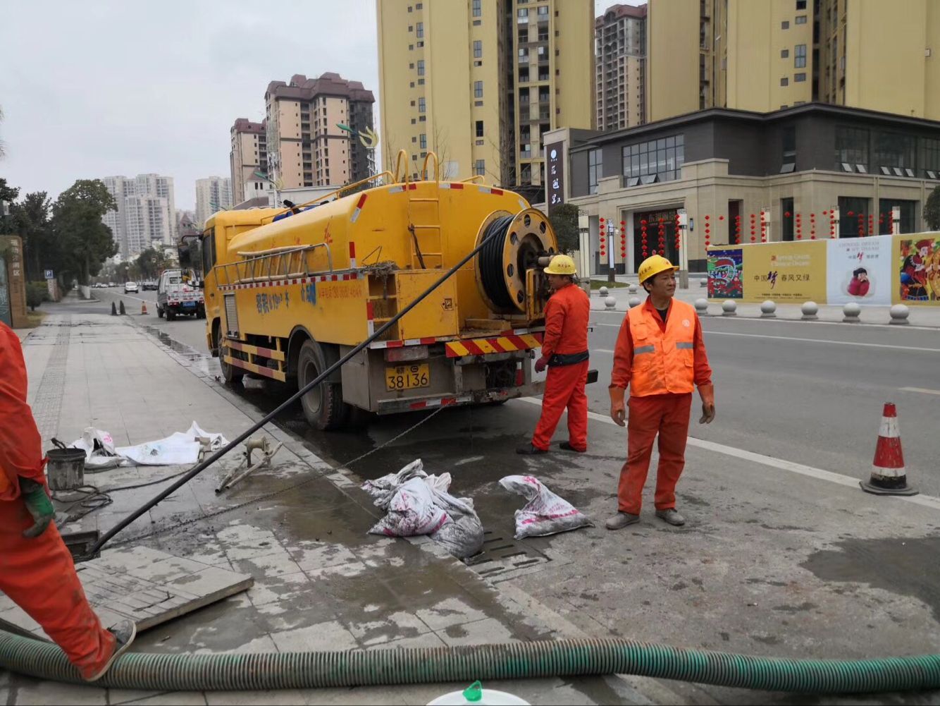 宁武排污管道清淤-管道清洗